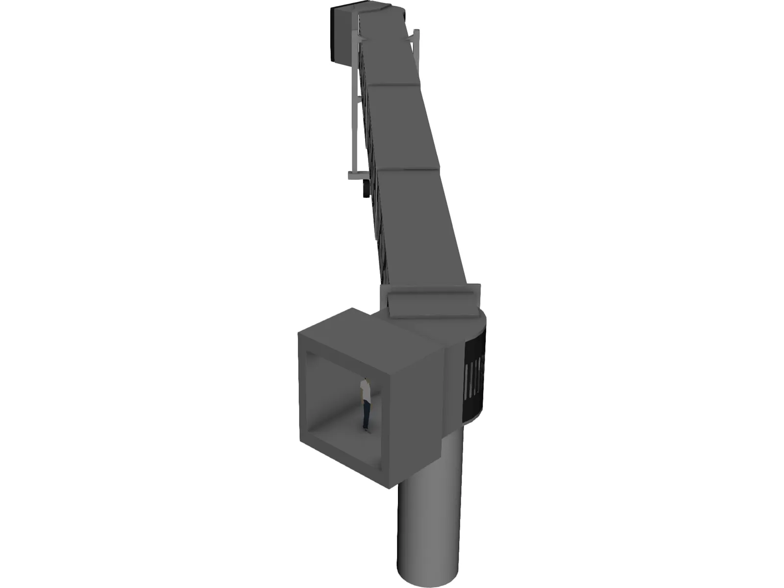 Jet Bridge 3D Model main preview