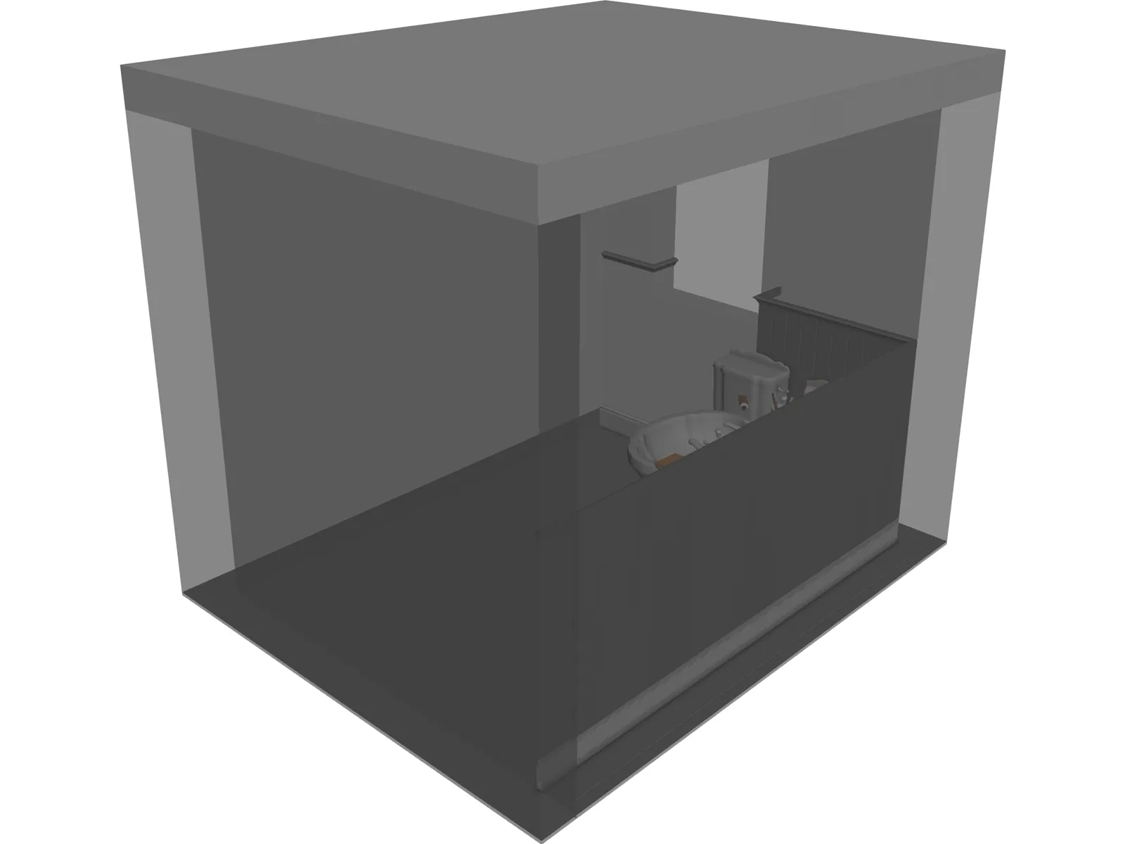 Bathroom 3D Model main preview