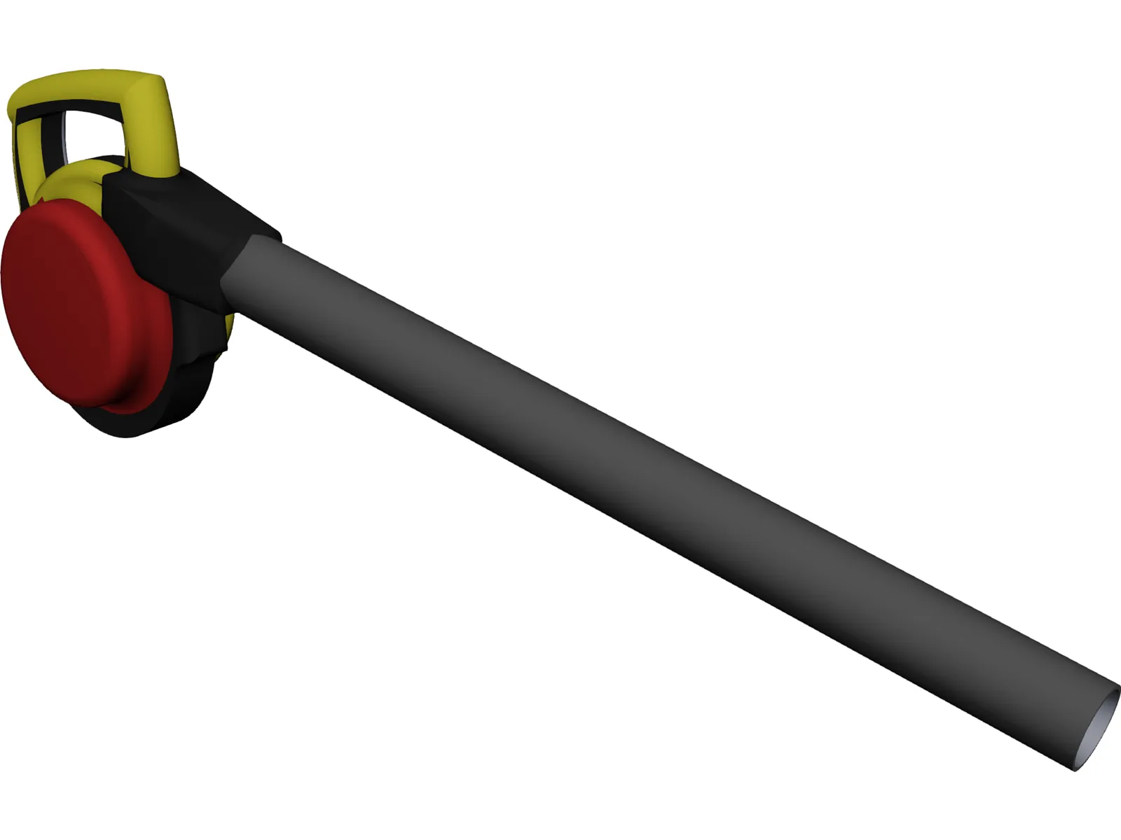 Leaf Blower 3D Model main preview