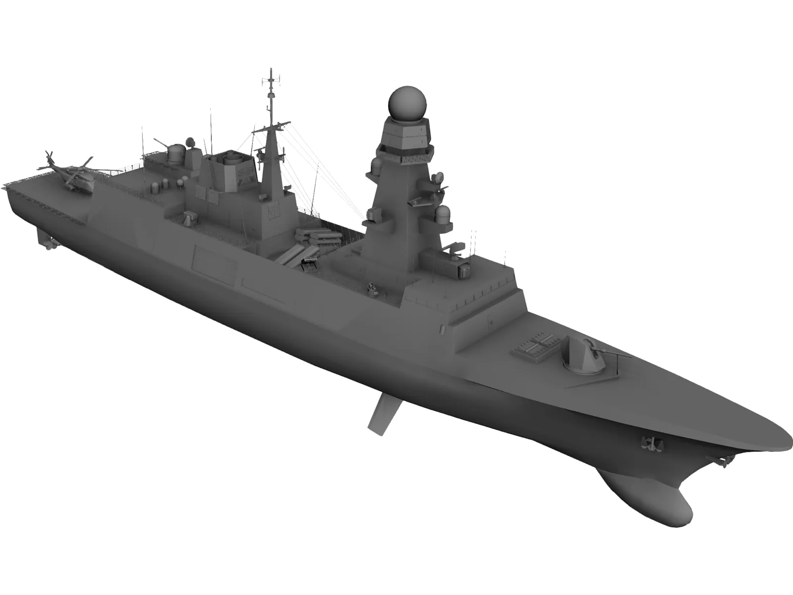 Carlo Bergamini 3D Model main preview