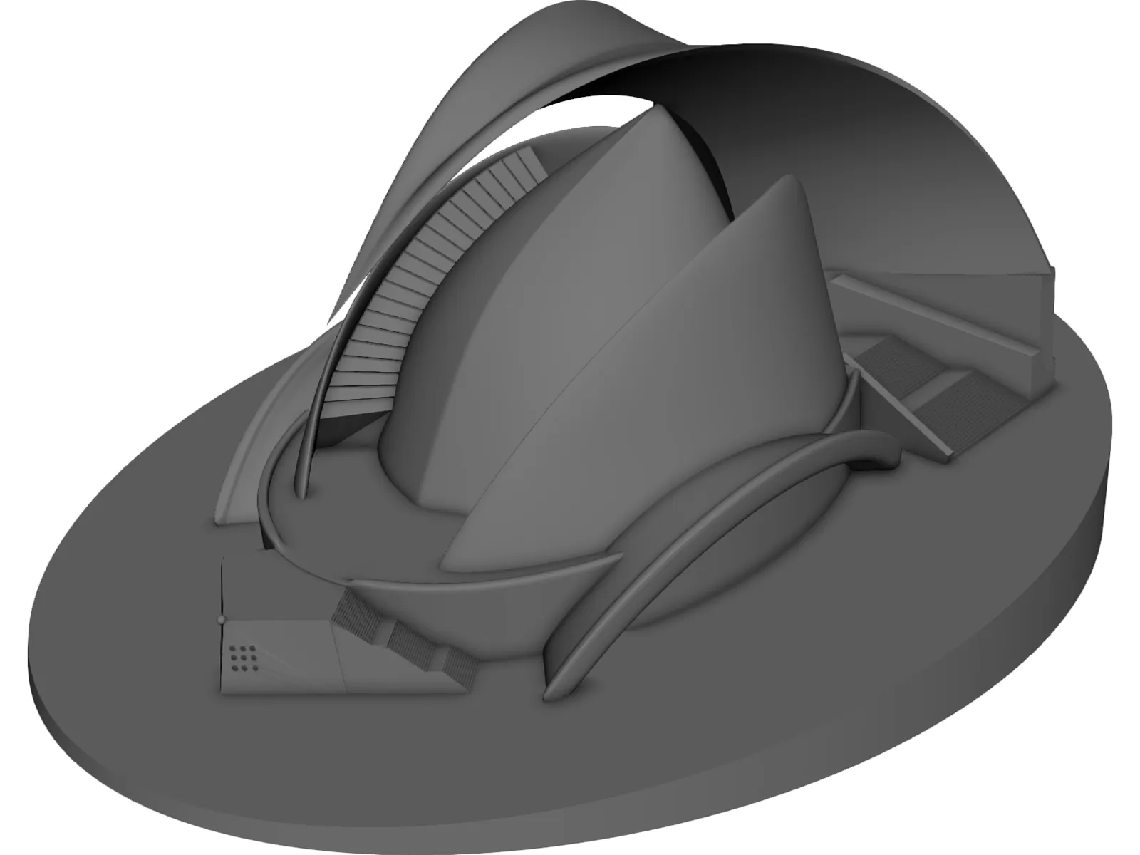Santa Cruz de Tenerife Concert Hall 3D Model main preview