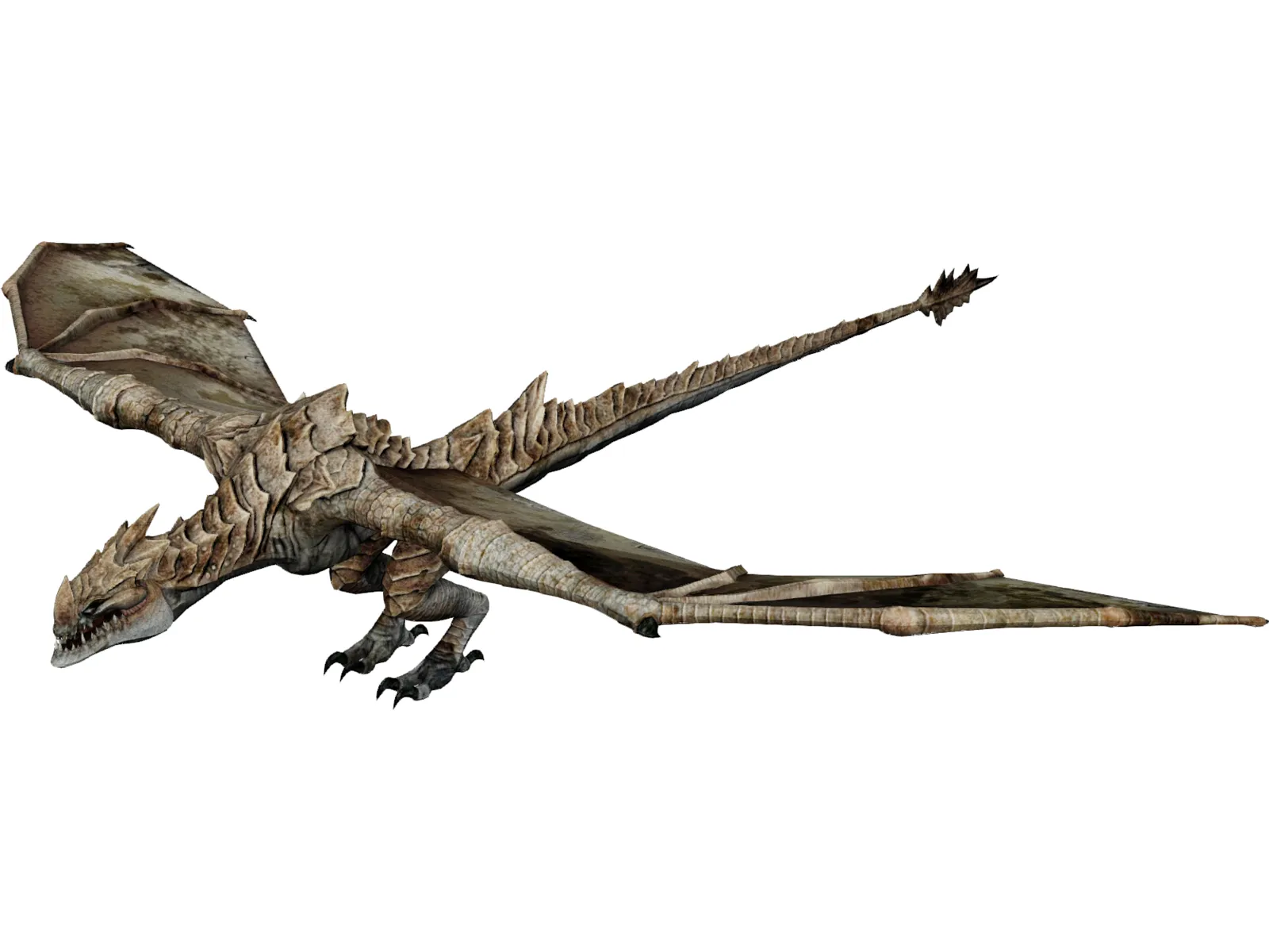 Dragon 3D Model main preview