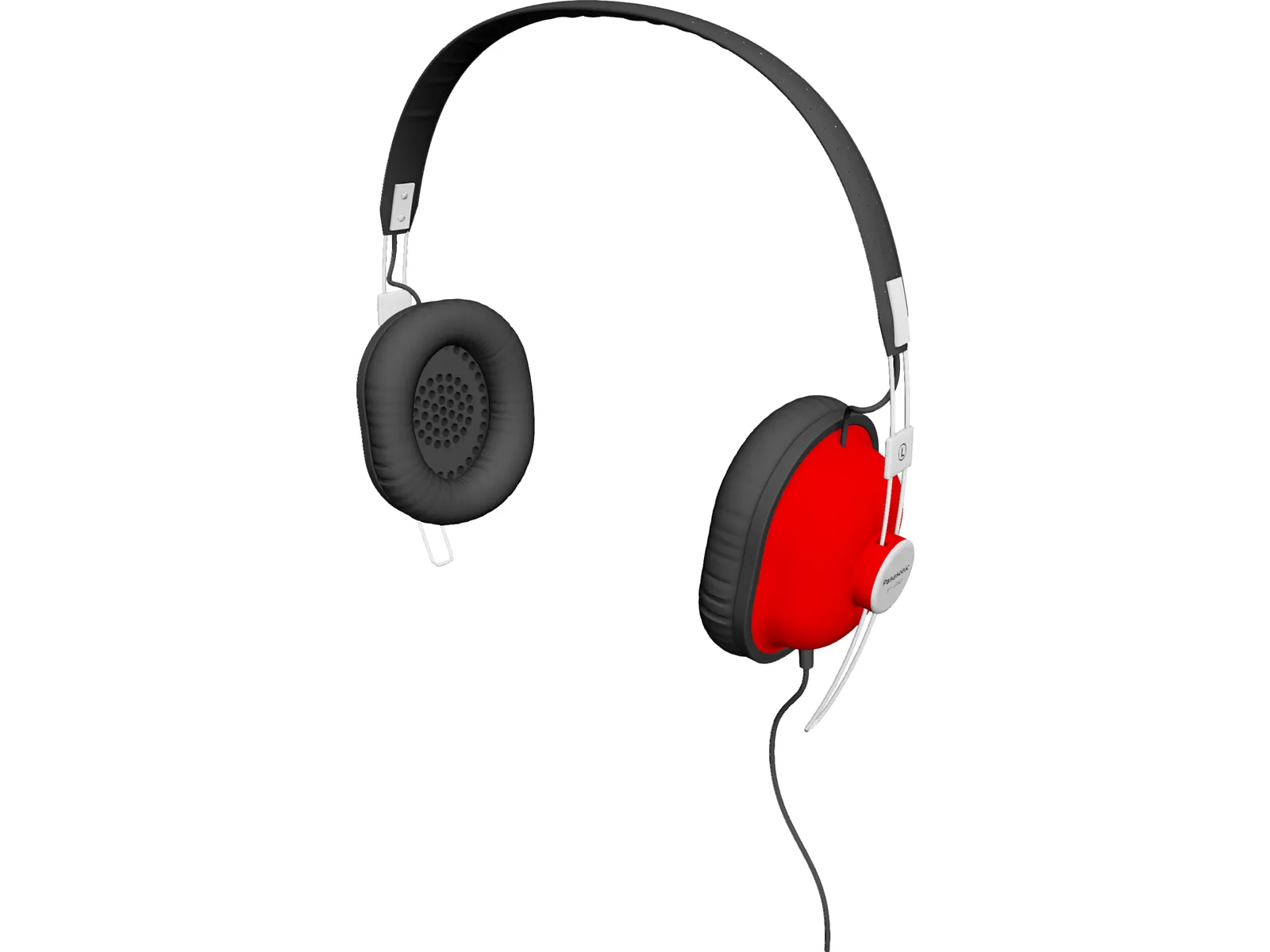 Panasonic Headphones RP-HTX7E 3D Model main preview