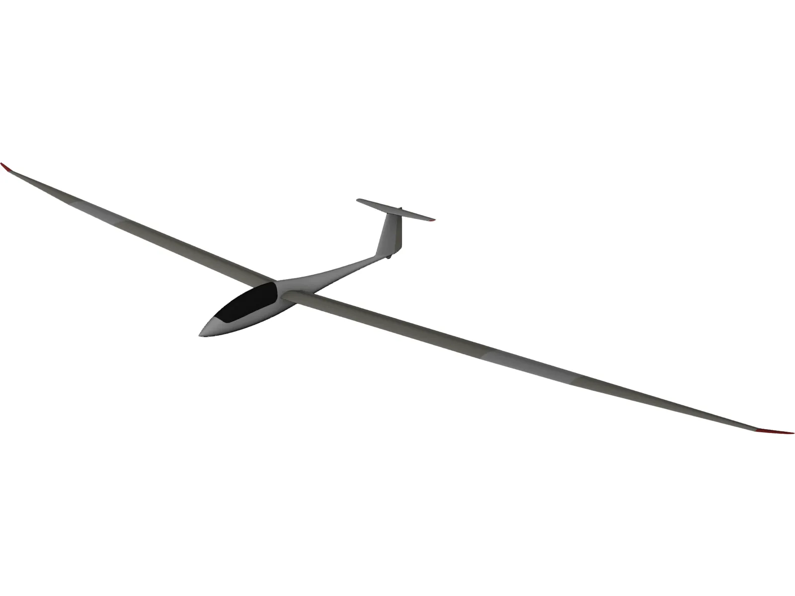 Nimbus 4D Glider 3D Model main preview