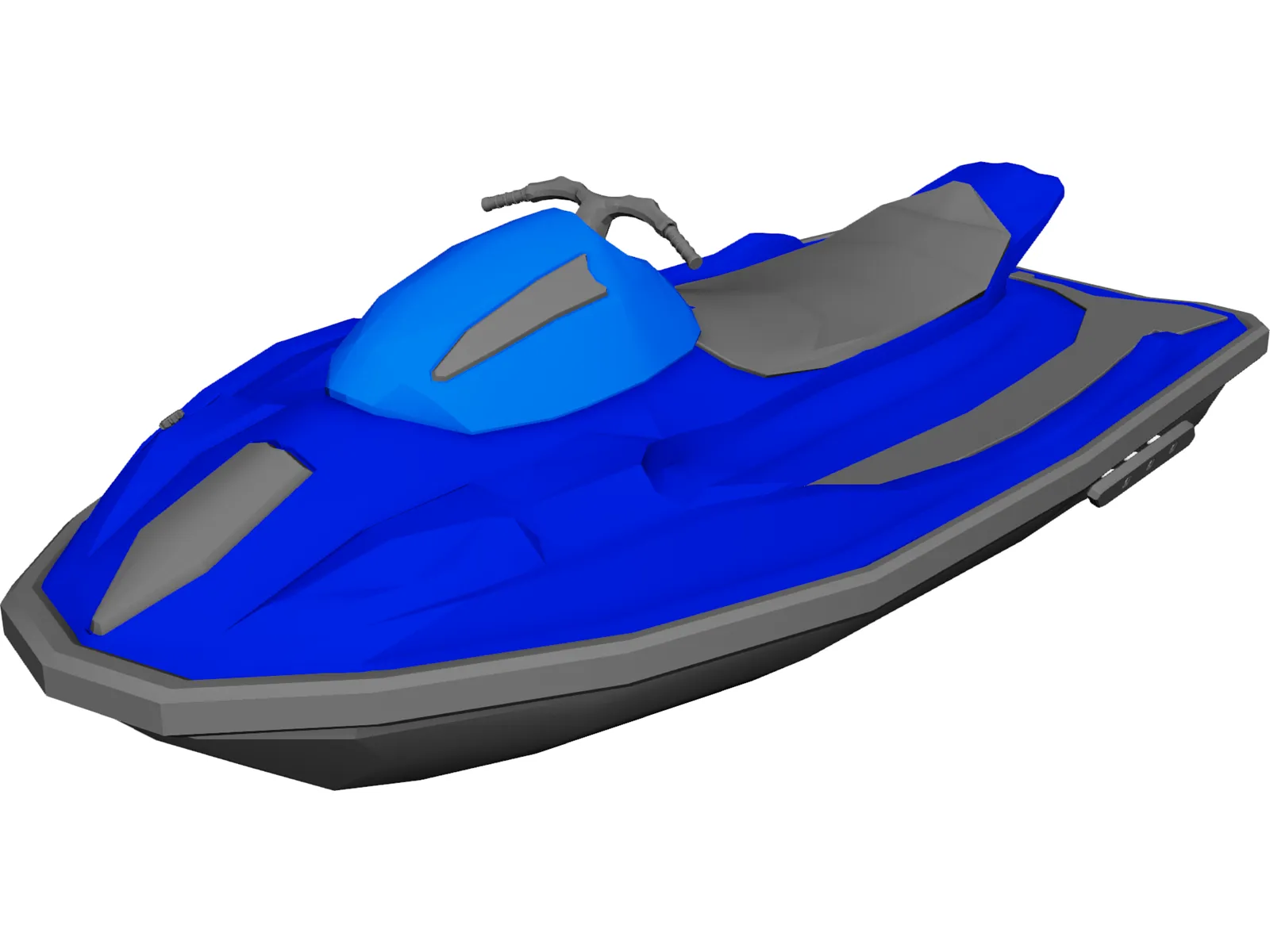 Personal Watercraft 3D Model main preview