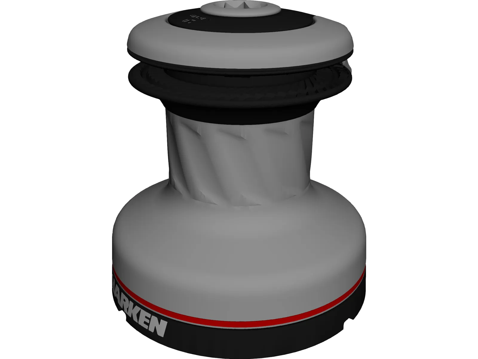 Winch Harken 20STA 3D Model main preview