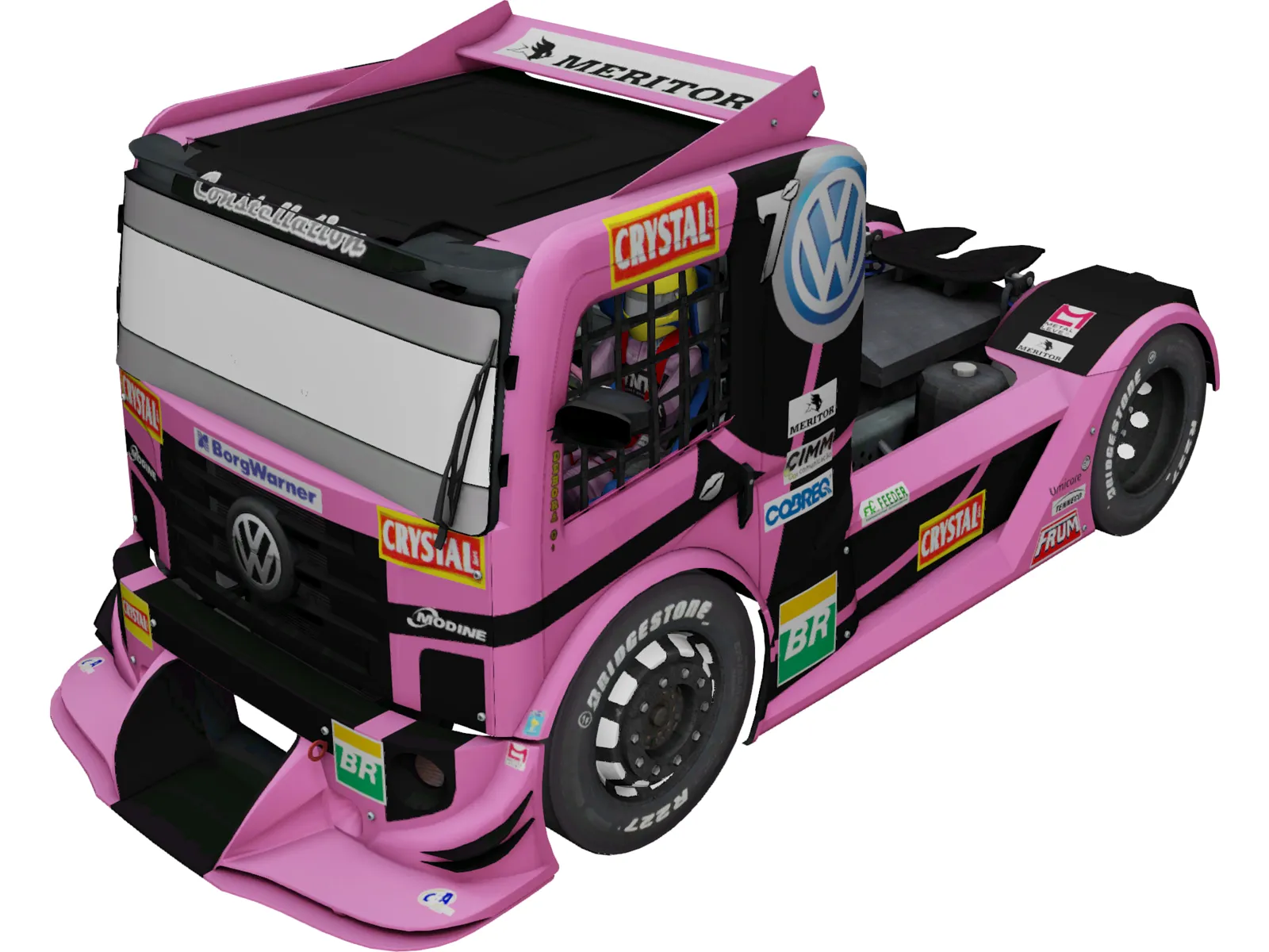 Volkswagen Constellation RM Competicoes 3D Model main preview