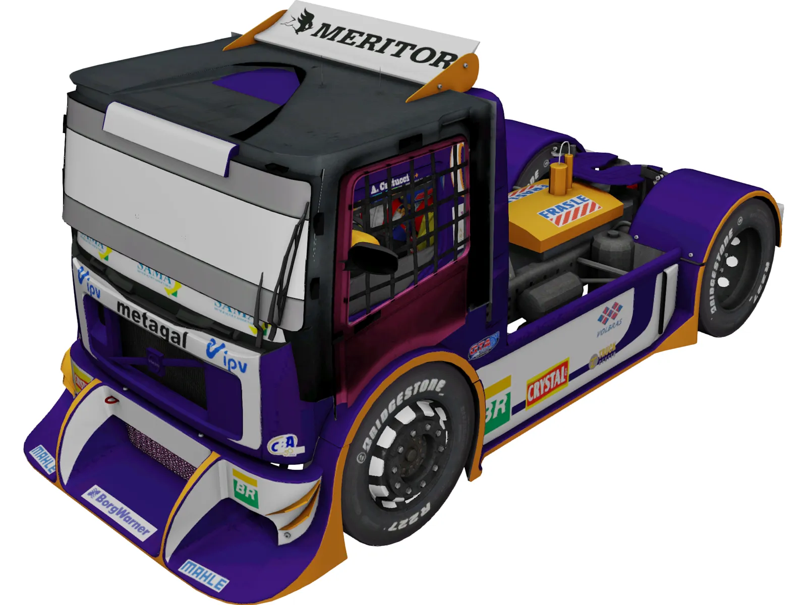 Volvo FH ABF 3D Model main preview