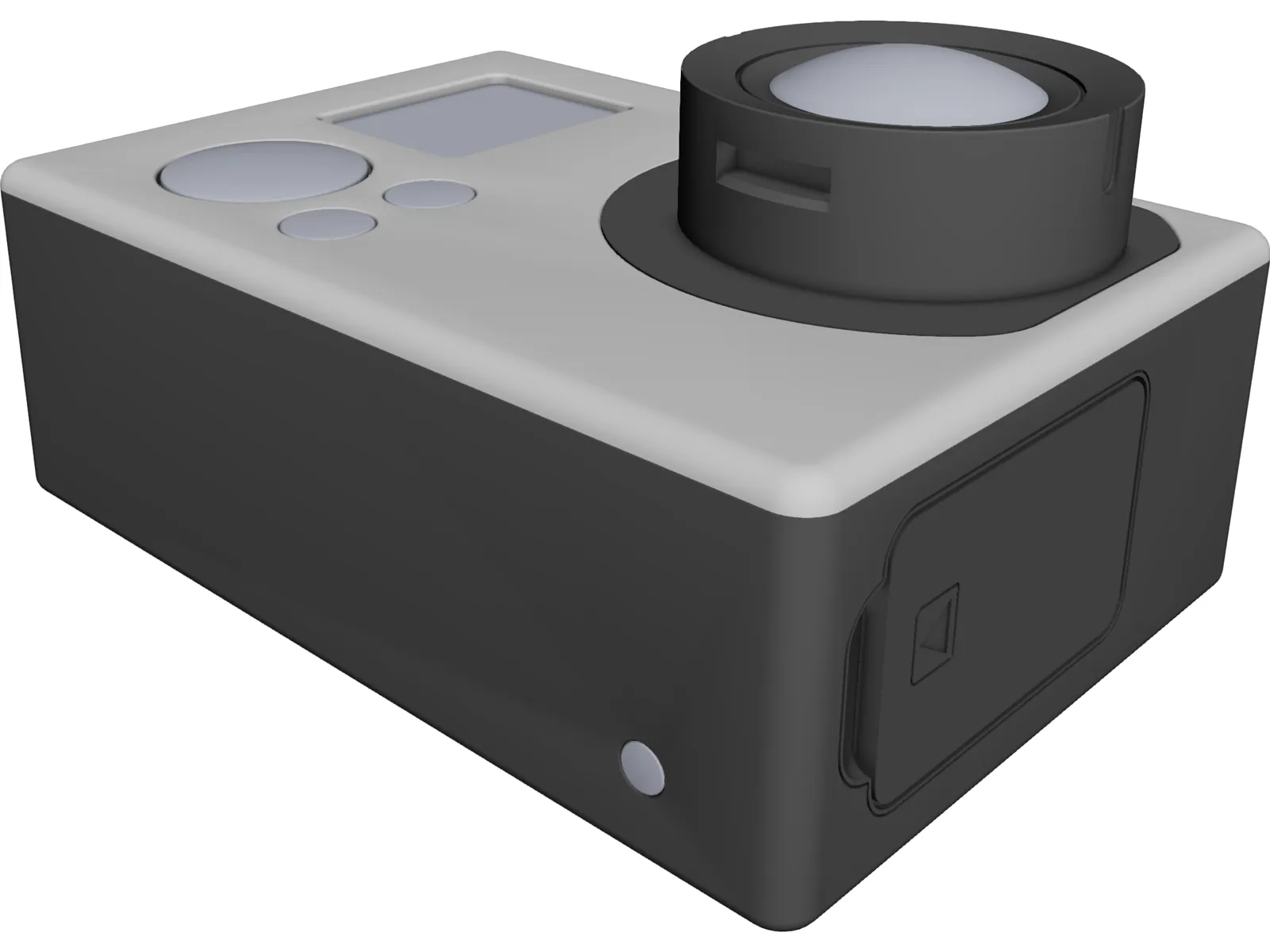 GoPro Camera 3D Model main preview