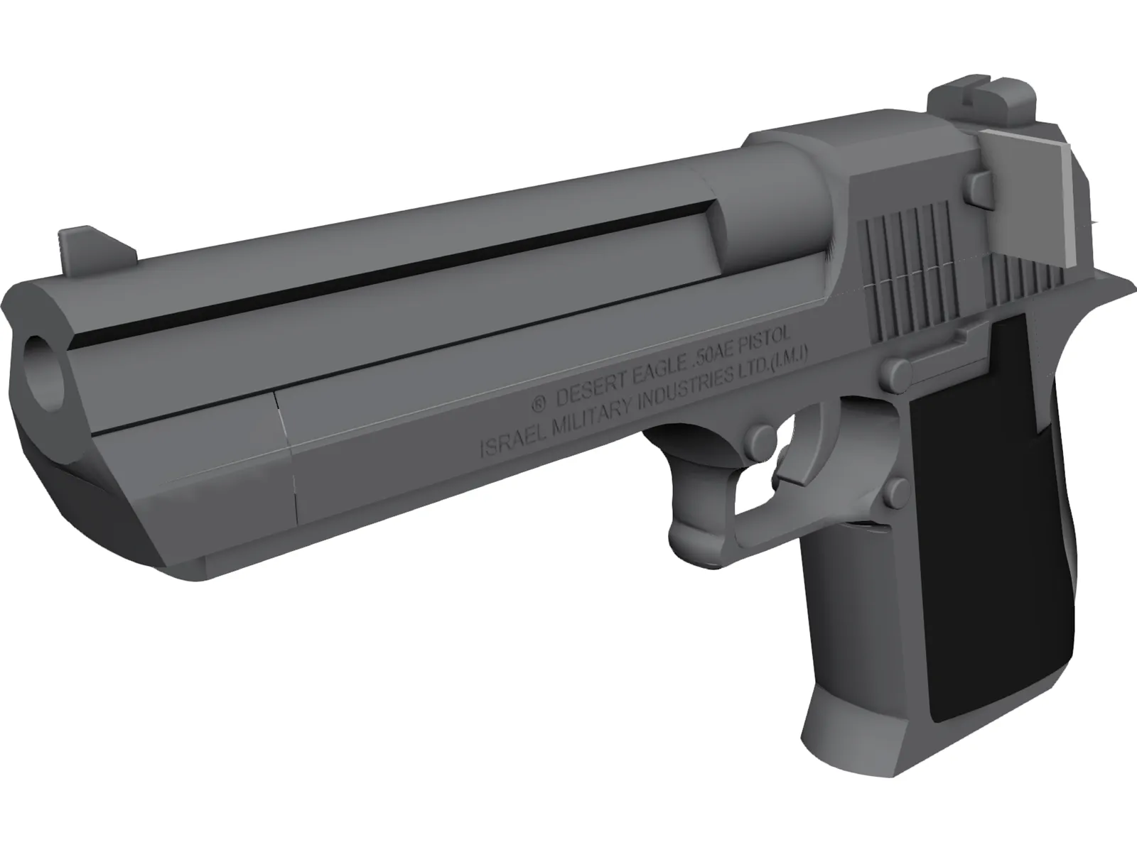 Desert Eagle 3D Model main preview