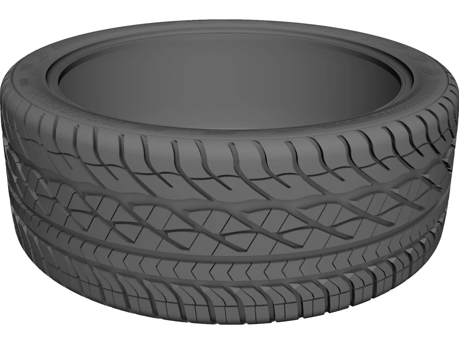 Goodyear Eagle GT 18x8.5 3D Model main preview