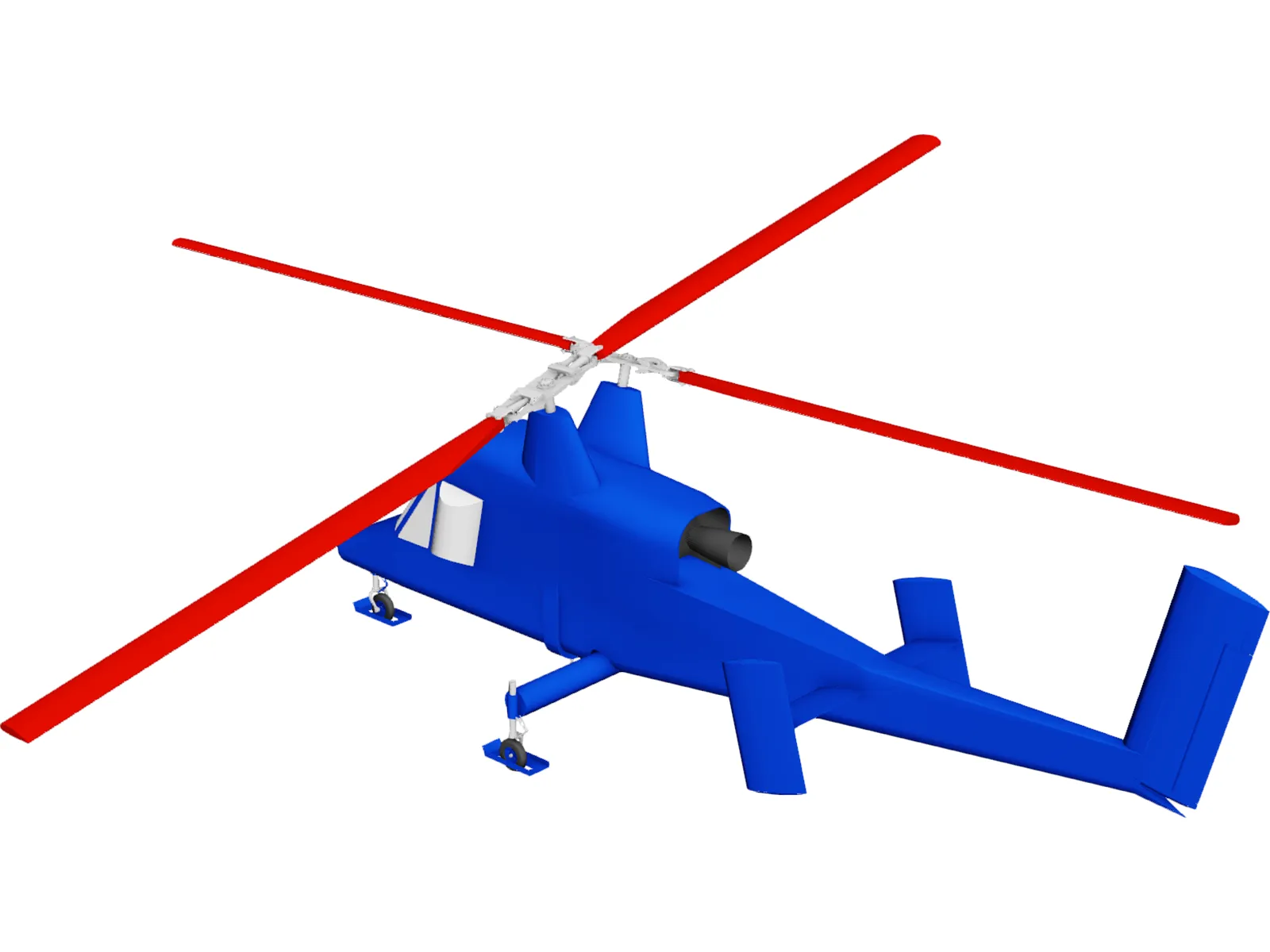Kaman K-MAX K-1200 3D Model main preview
