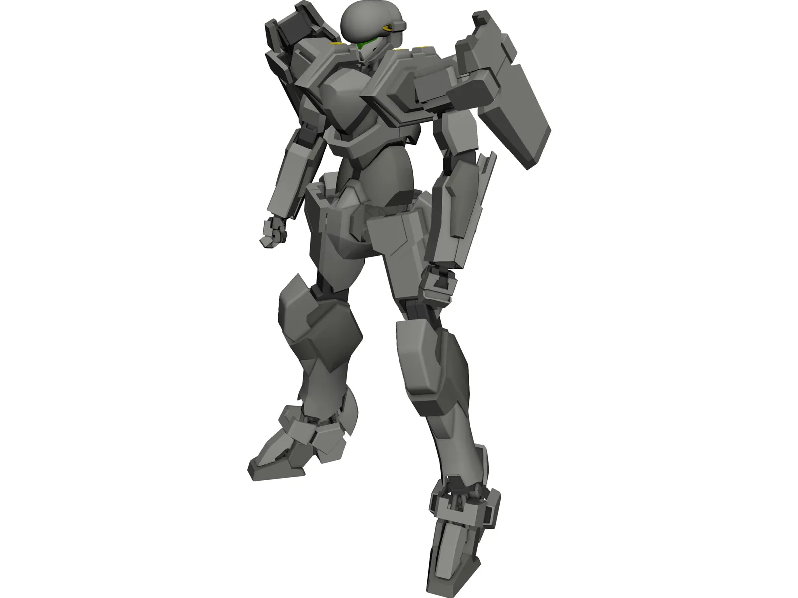 Gernsback 3D Model main preview