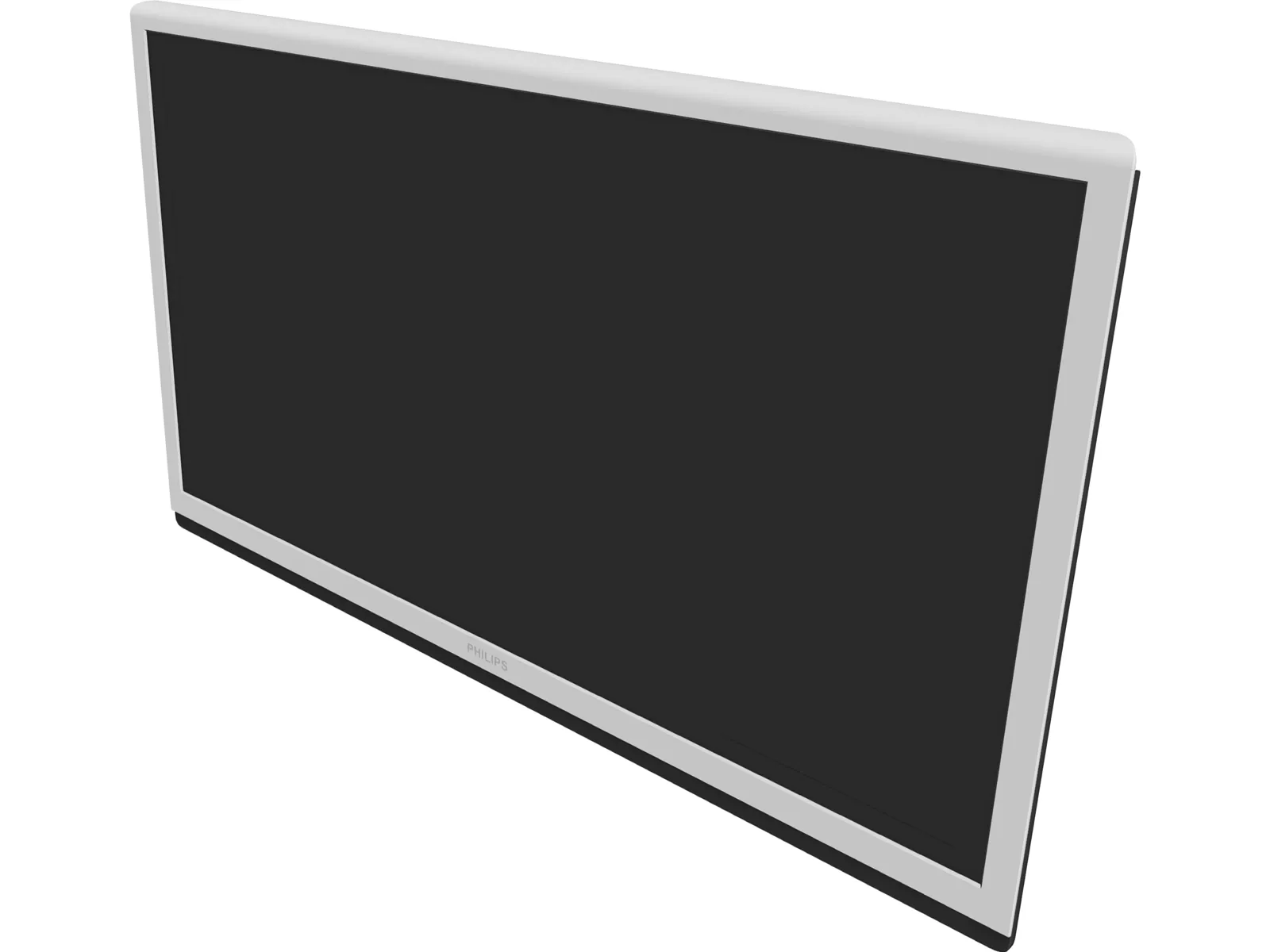 Philips LED TV 42 inch (2013) 3D Model main preview