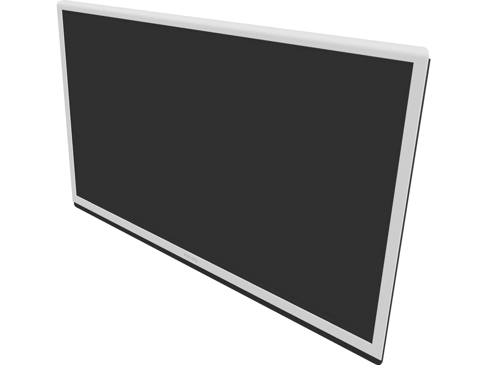 Philips LED TV 50 inch (2013) 3D Model main preview