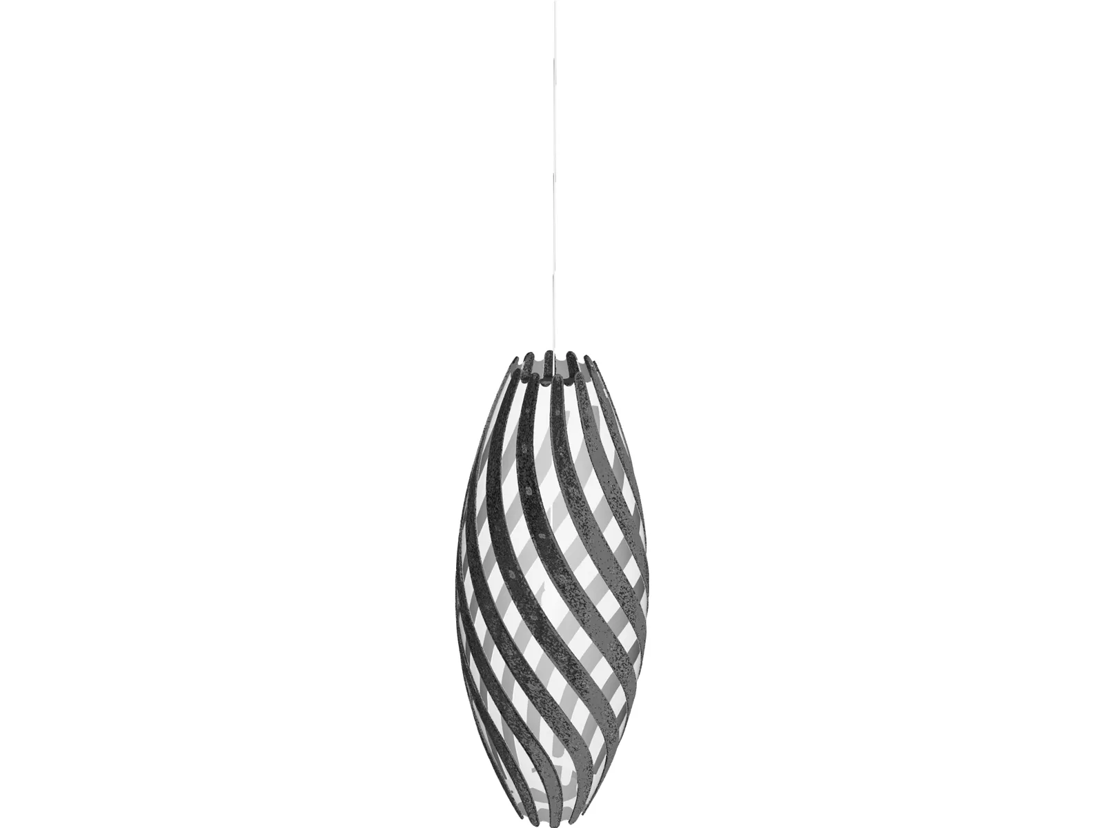 David Trubridge Lamp 3D Model main preview