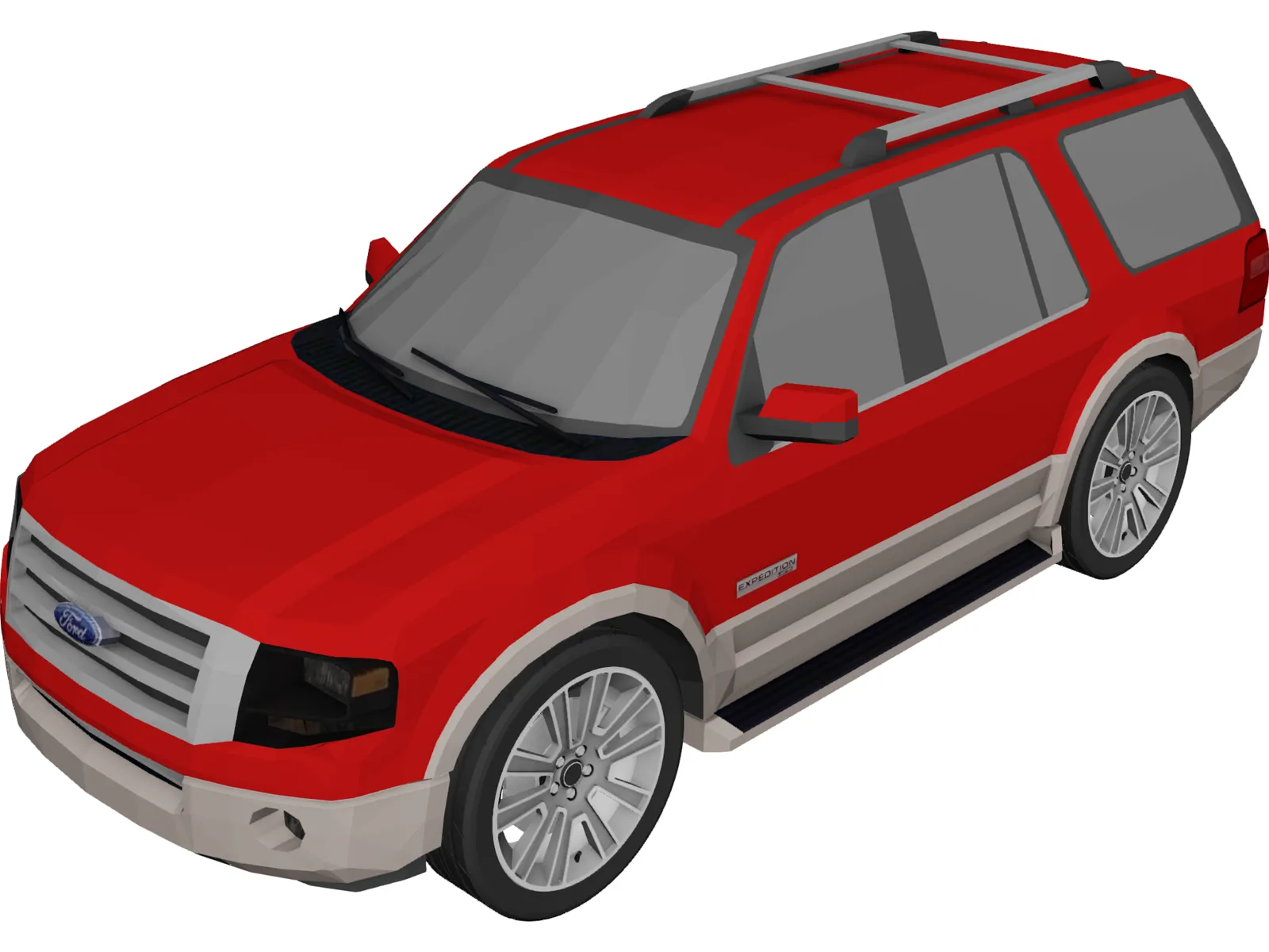Ford Expedition 3D Model main preview