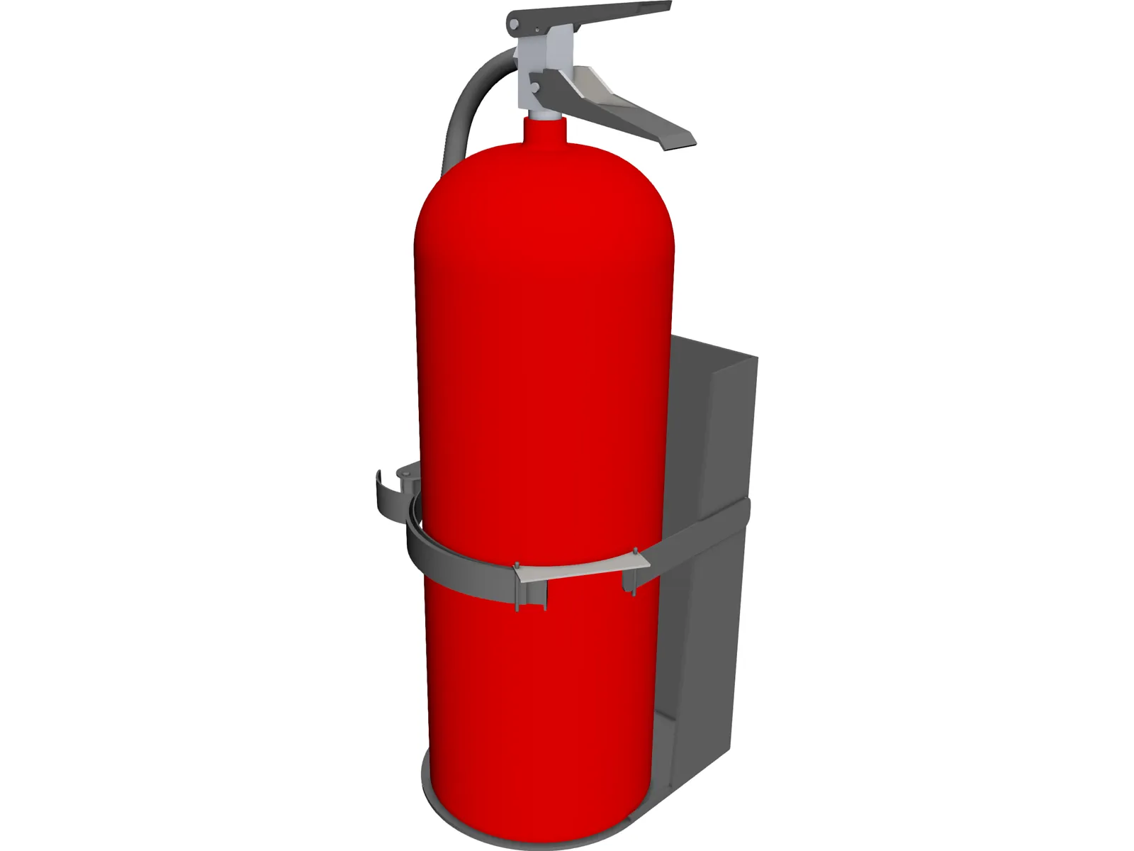 Fire Extinguisher 20lb 3D Model main preview