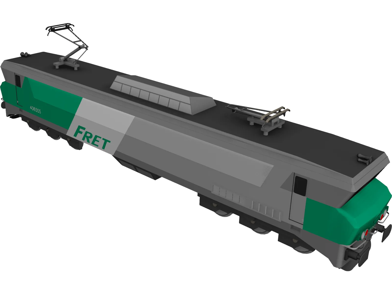 SNCF CC406505 3D Model main preview