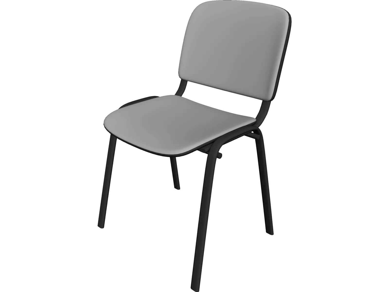 Office Chair 3D Model main preview