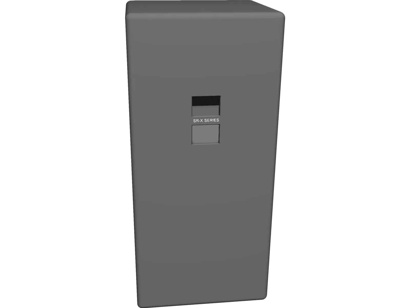 JBL SR-X Series Speaker 3D Model main preview