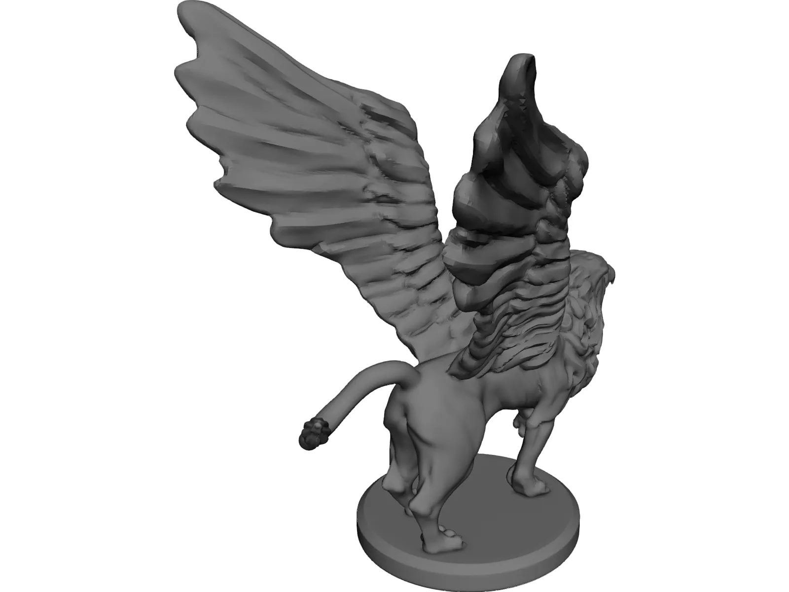 Gryphon 3D Model main preview