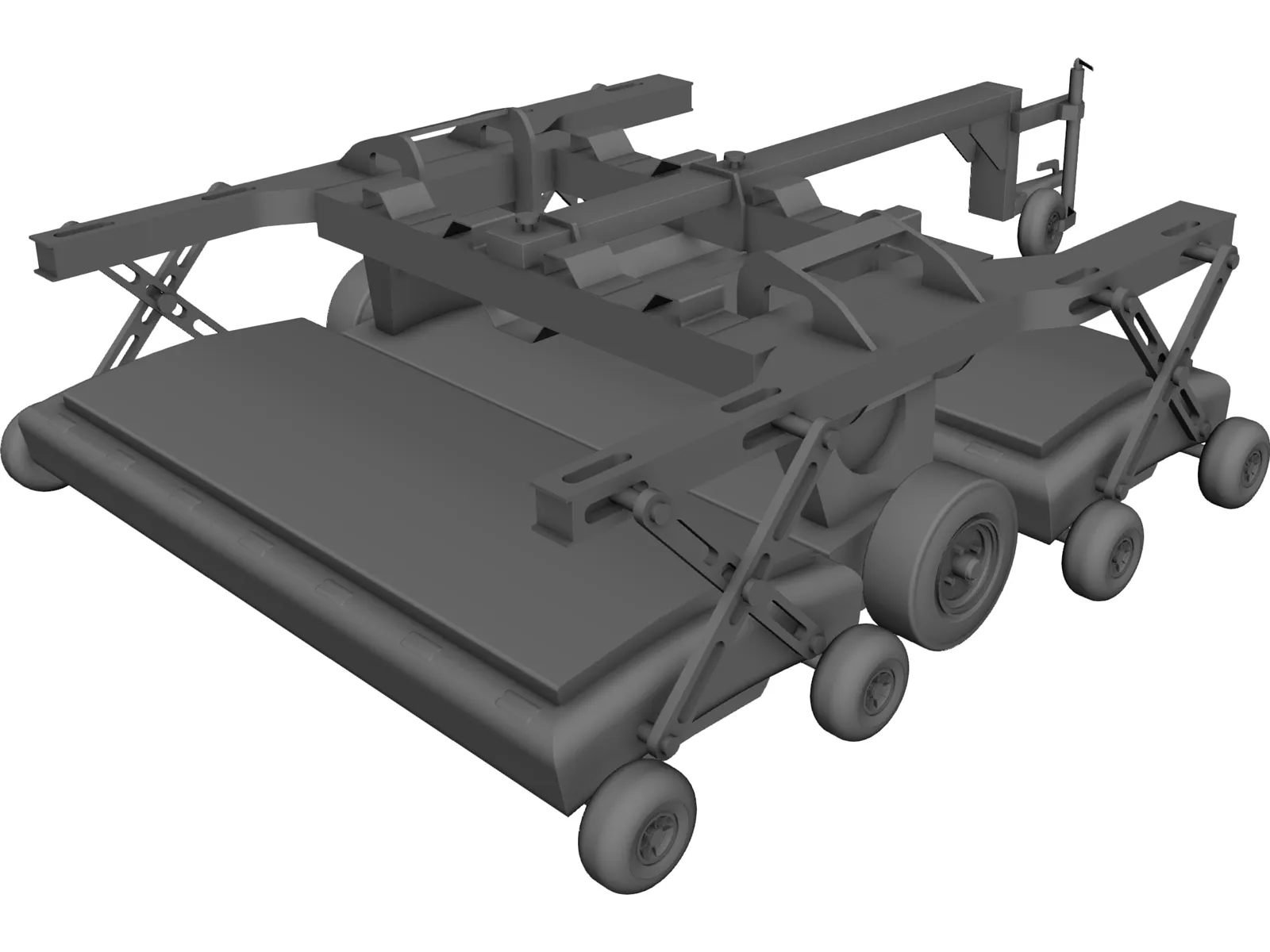 Ground Penetrating Radar (GPR) 3D Model main preview