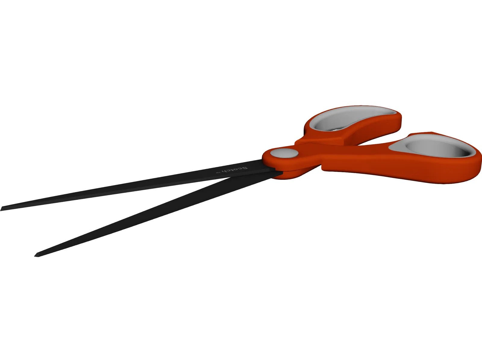 Scissors 3D Model main preview