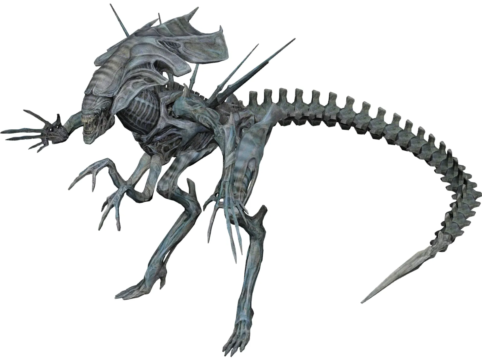 Alien Queen 3D Model main preview