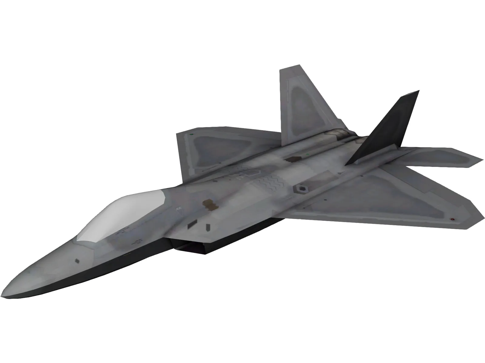 F/A-22 Raptor 3D Model main preview