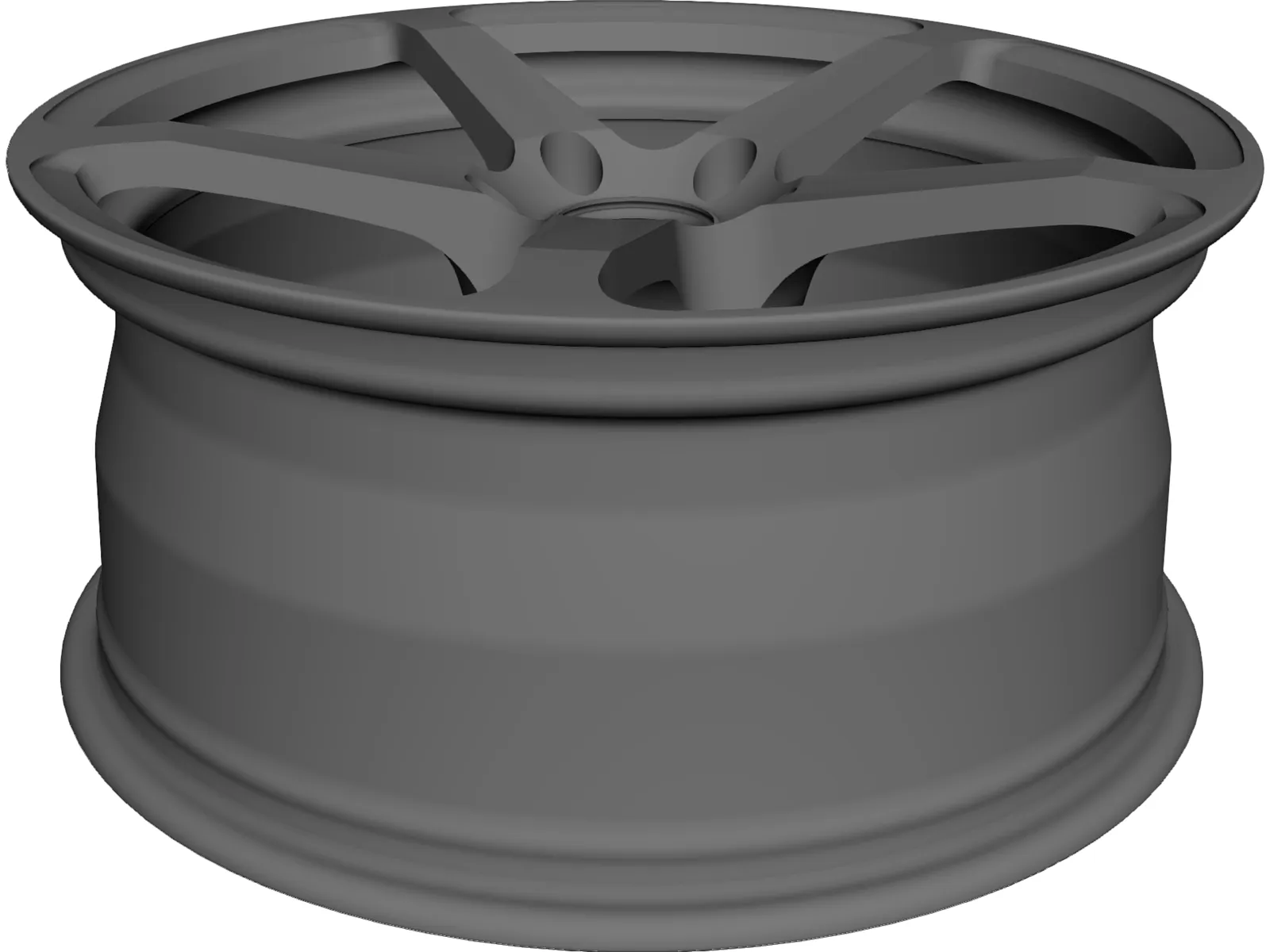 Wheel 19inch 3D Model main preview