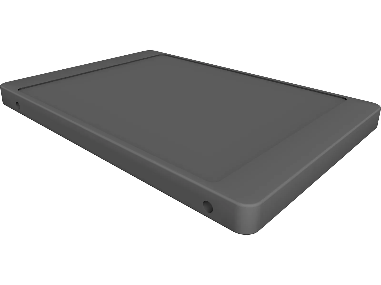 Slim SSD 3D Model main preview