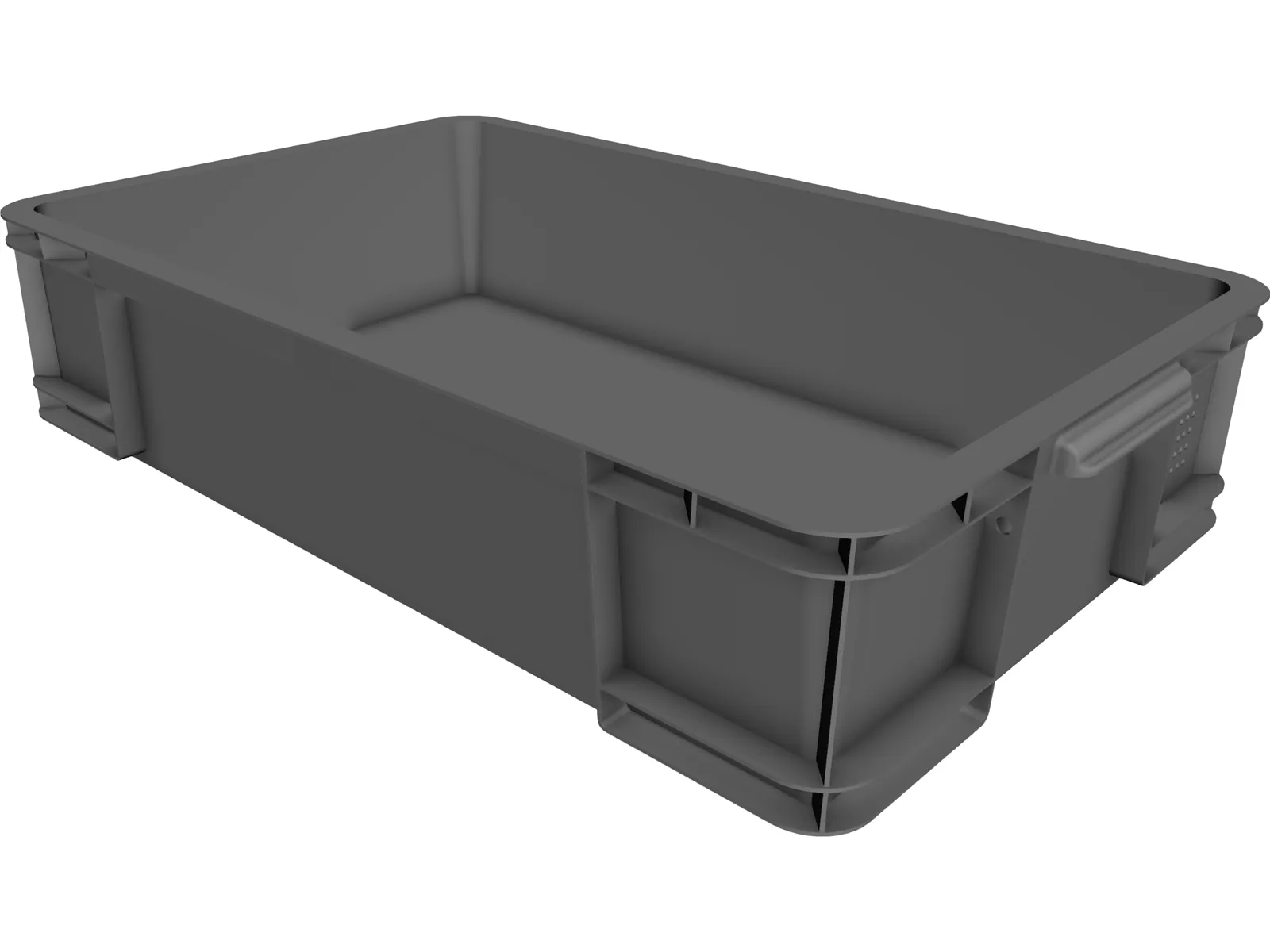 Storage Box 33 ltr 3D Model main preview