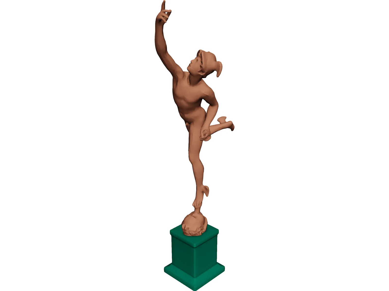 Hermes 3D Model main preview