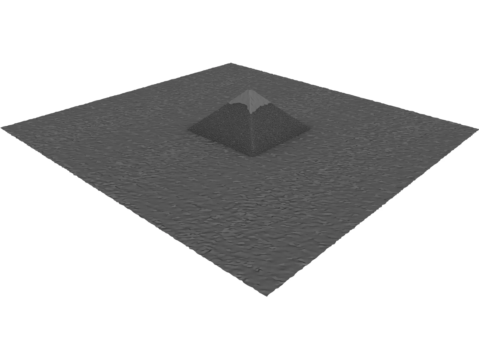 Pyramid 3D Model main preview