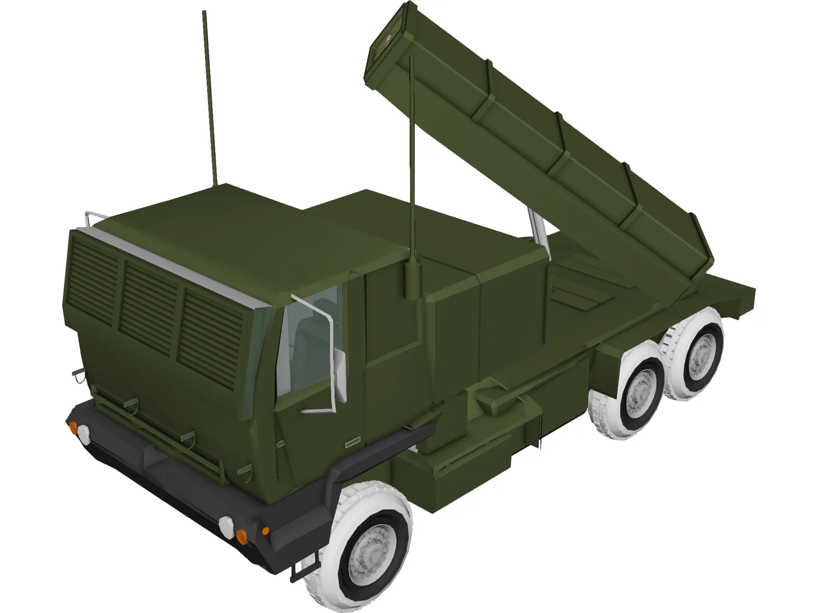 HIMARS 3D Model main preview