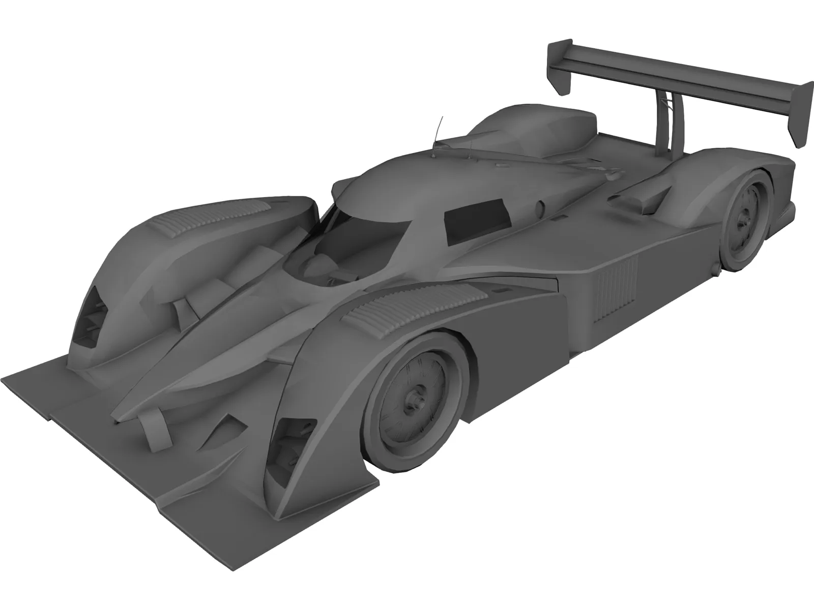 Peugeot 908 Le Mans 3D Model main preview