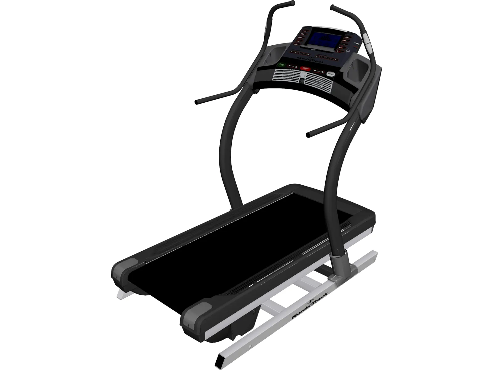 NordicTrack Treadmil 3D Model main preview