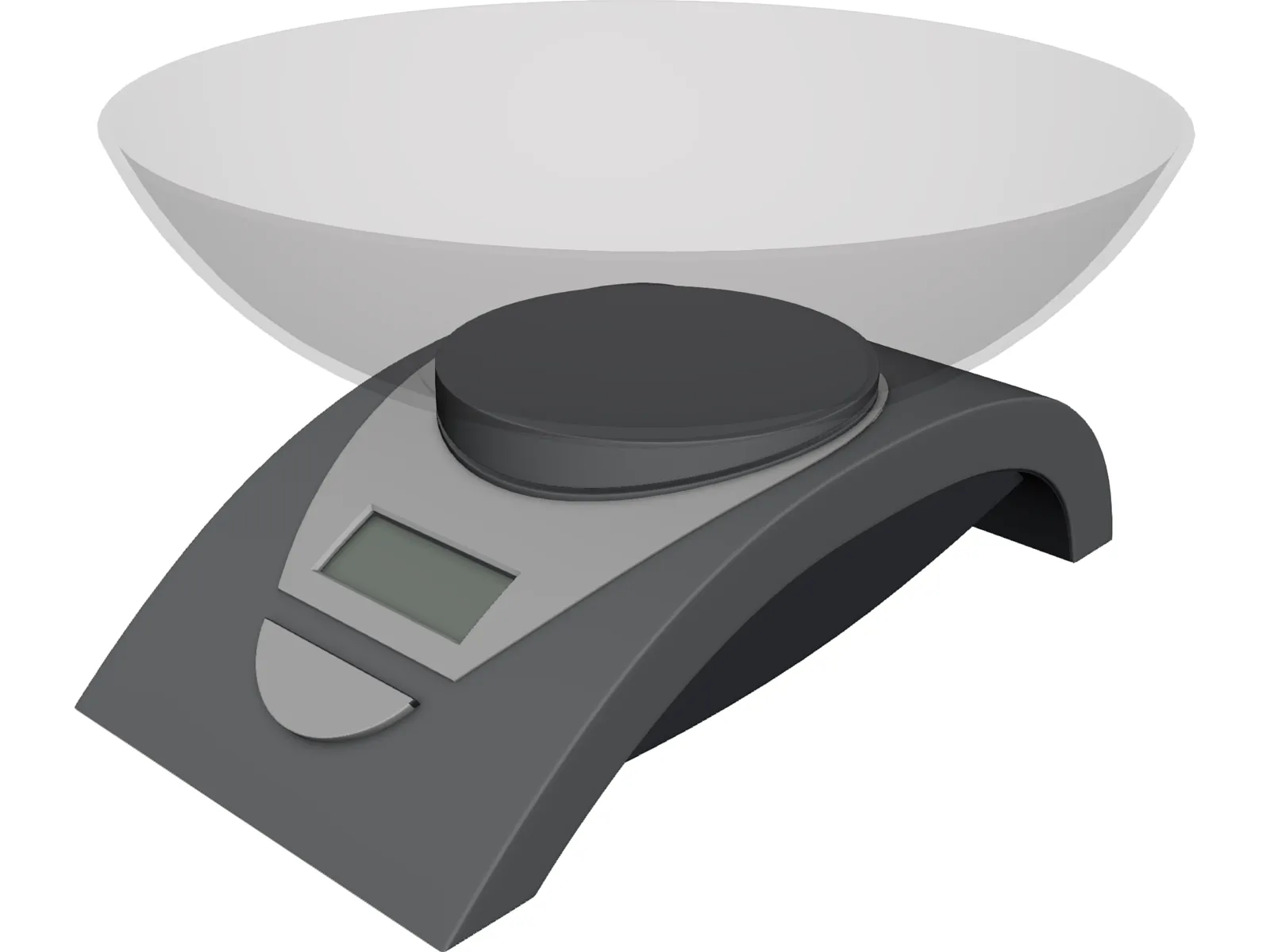 Electronic Scales 3D Model main preview