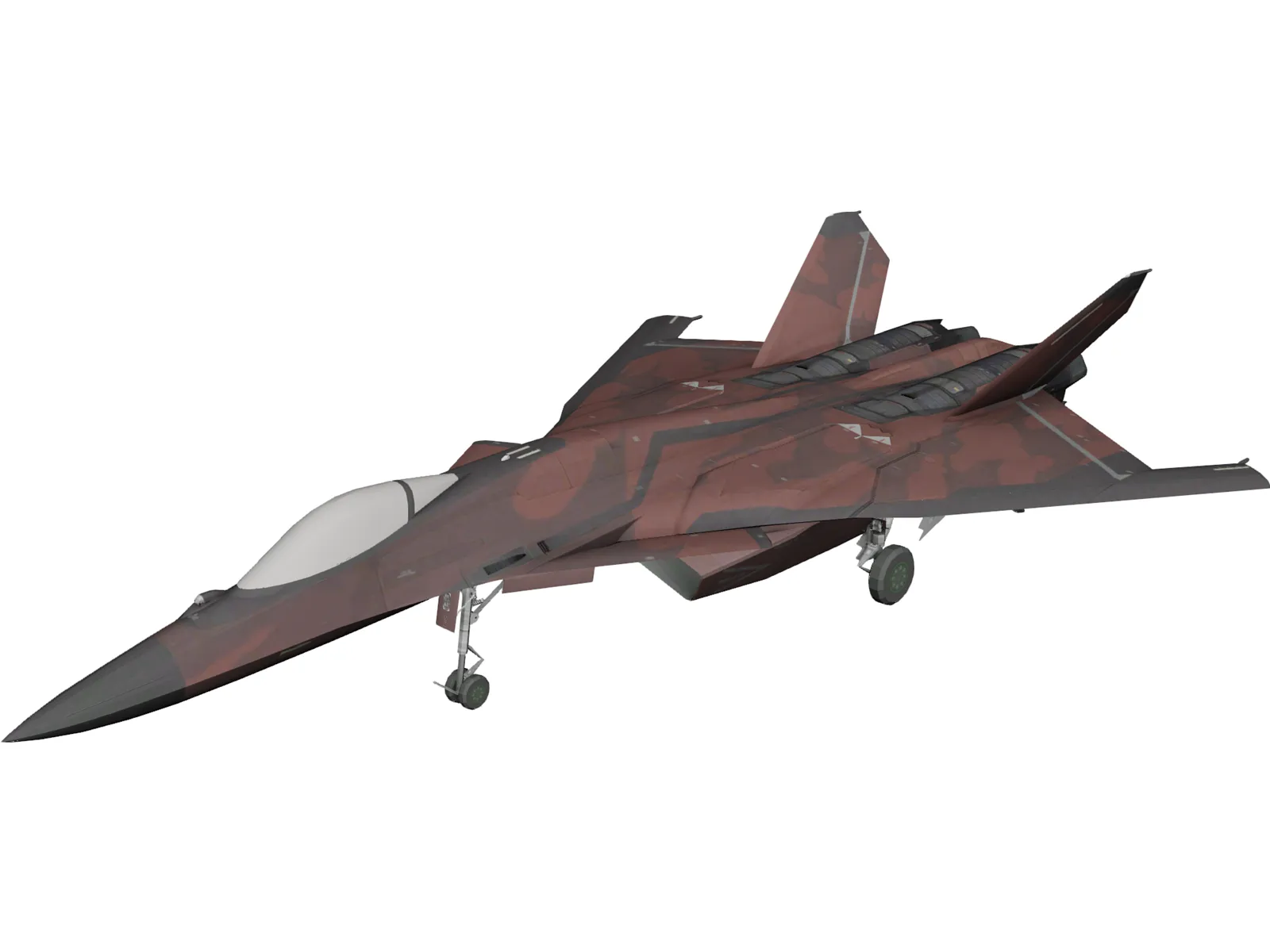 CFA-44 Nosferatu 3D Model main preview