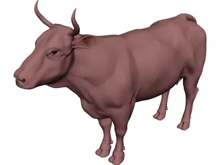 Beefcow 3D Model preview