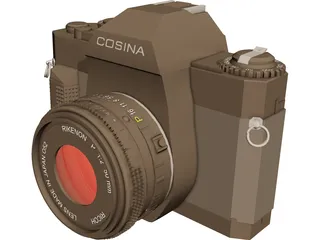 Camera Cosina 3D Model preview