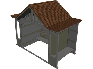 House Summer 3D Model preview