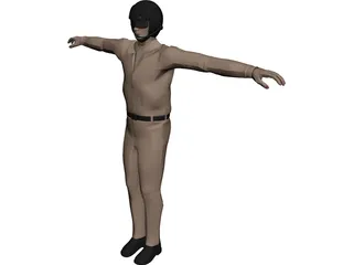 Pilot 3D Model preview