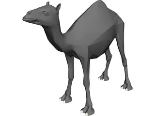 Dromedary 3D Model preview