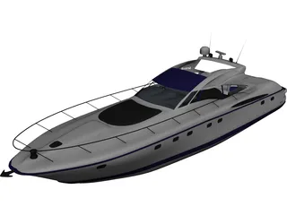 Sarnico 65 Yacht 3D Model preview