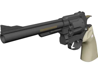 Smith&Wesson M29 3D Model preview