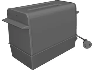 Toaster Automatic 3D Model preview