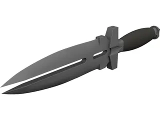 Dagger Double Shadow 3D Model preview