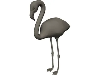 Flamingo 3D Model preview